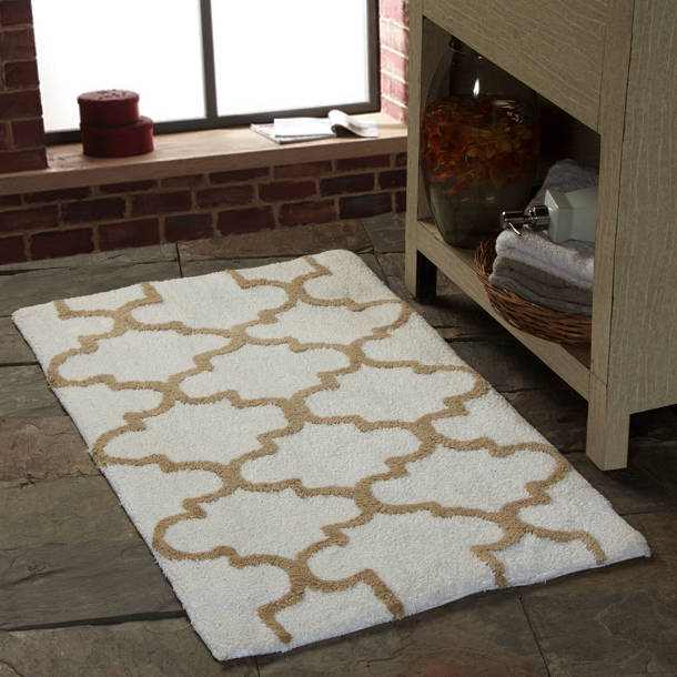 Rosdorf Park Salma Cotton Blend Bath Rug & Reviews - Wayfair Canada